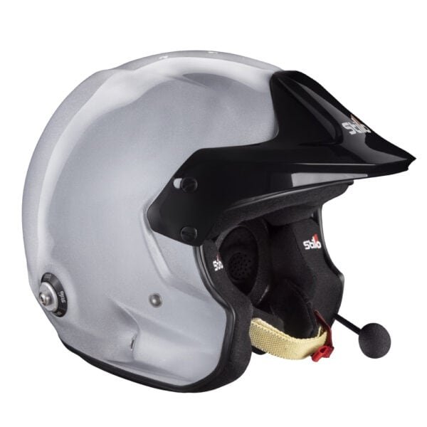 Stilo Venti Trophy Rally - Hans - Rally Helmet - Grey - Size 54