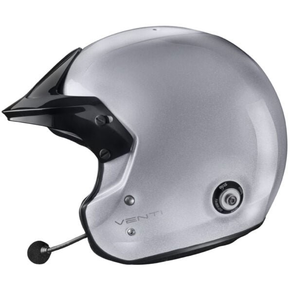 Stilo Venti Trophy Rally - Hans - Rally Helmet - Grey - Size 54