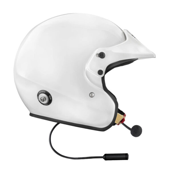 Stilo Sport Plus Rally Helmet - with electronics - White - Size 54