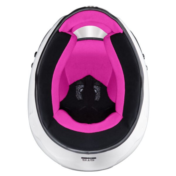 Stilo ST5FN CMR Kart helmet - White/Pink - Size 54-XS