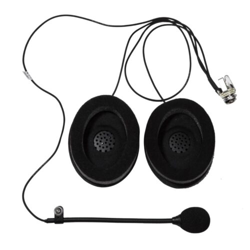 Stilo helmet Intercom set with ear cups for Trophy Des and Venti Trophy helmets – Trophy electronics