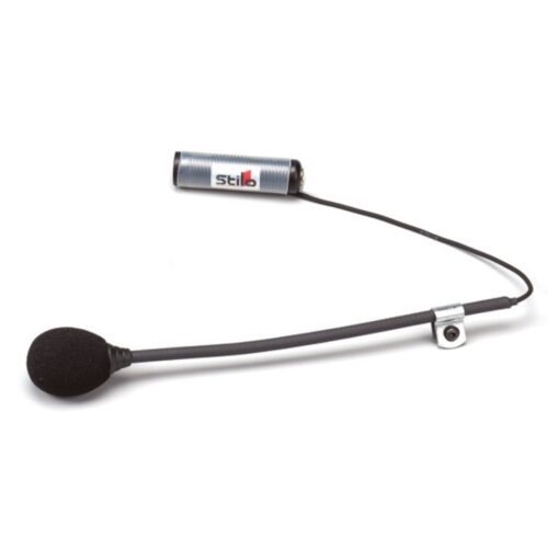 Stilo microphone with connector for open face helmet (universal)