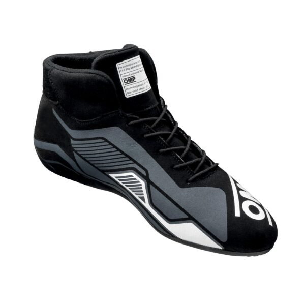 OMP SPORT Racing Shoes FIA 8856-2018 BLACK / WHITE - Size 36