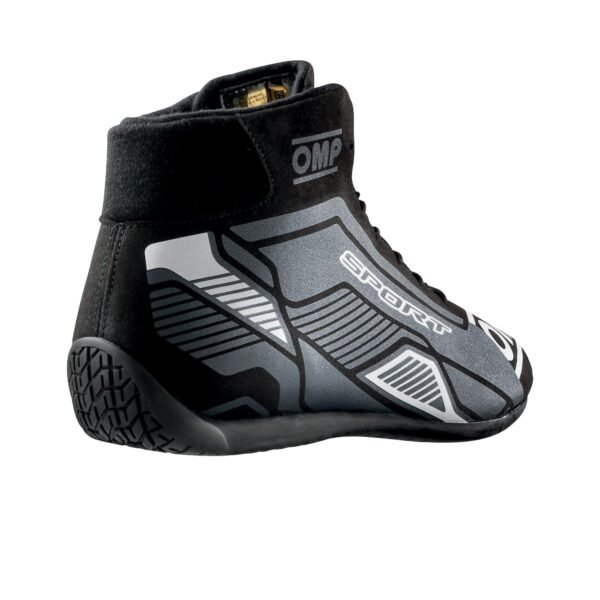 OMP SPORT Racing Shoes FIA 8856-2018 BLACK / WHITE - Size 36