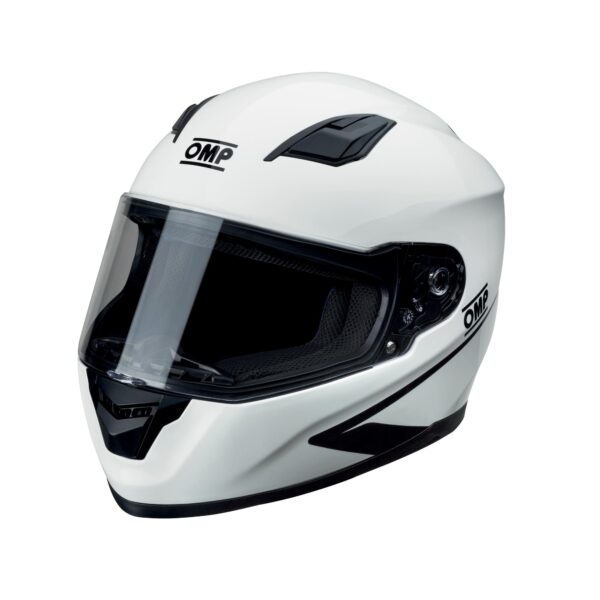 OMP CIRCUIT helmet - White - Size XXL