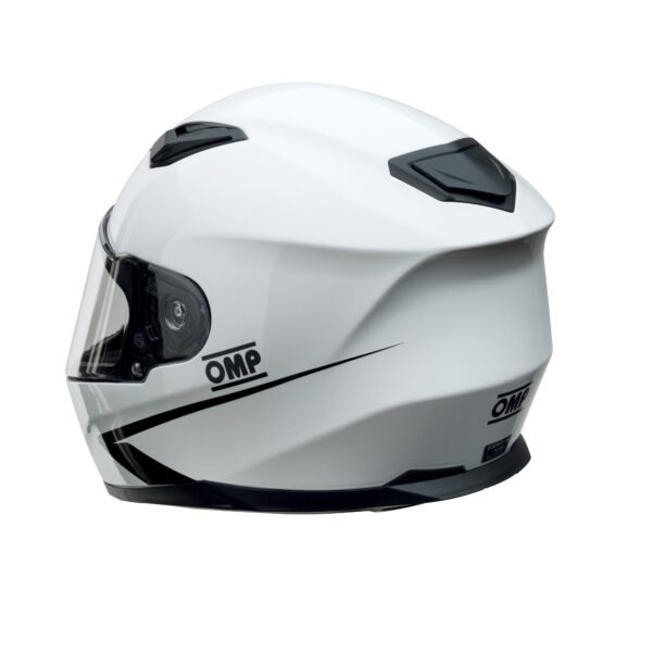 OMP CIRCUIT helmet - White - Size XXL