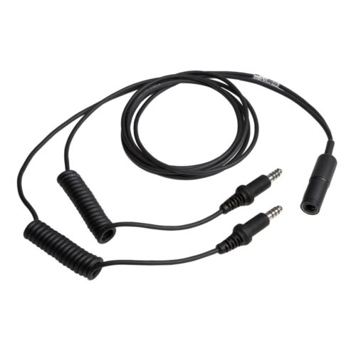 Stilo split cable for connecting 2 helmets