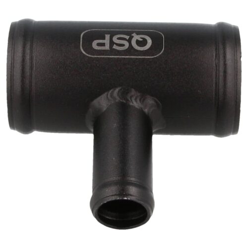 aluminum T-piece – 51 mm (25 mm connection) – Black