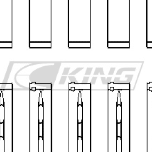 King Main Bearing Shell VAG 2.0L TFSI EA888 (Gen 2 only)