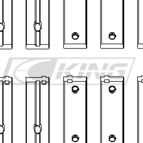 King Main Bearing Shell PEUGEOT TU3JP (05-), TU5JP