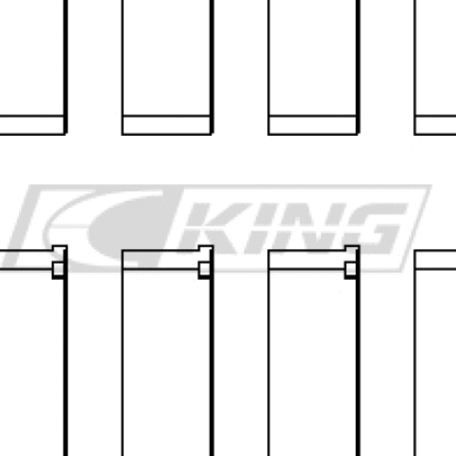 King Conrod Bearing Shell MITSUBISHI 4B11T