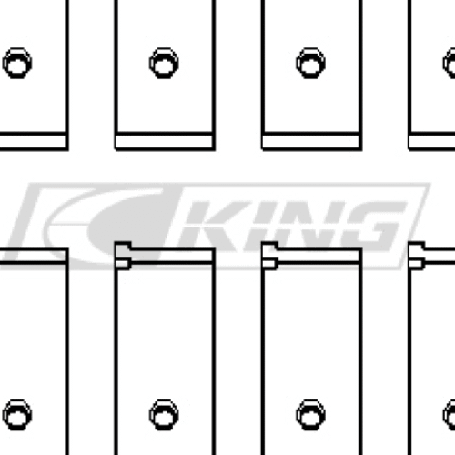 King Conrod Bearing Shell SUZUKI M16A