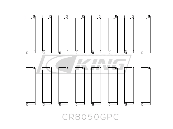 King Conrod Bearing Shell BMW N62/N63/S63B44 (2011-)