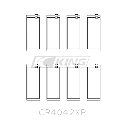 King Conrod Bearing Shell BMW M40, M42, M43, M44