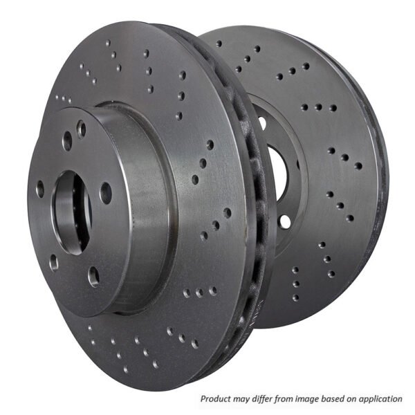D1604D - EBC Drilled Standard Brake Discs; Front