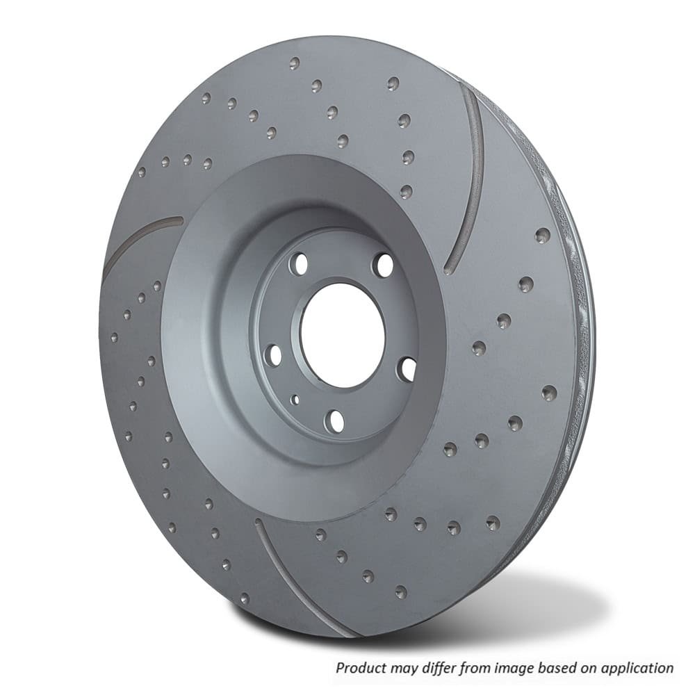 GD371 - EBC GD Dimpled & Slotted Brake Discs; Rear - Image 2