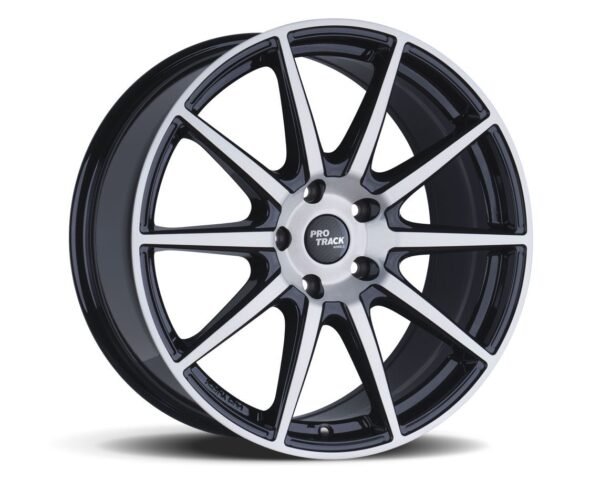 ProTrack FORCE STC10 8.5x19 5×108 ET45 Black Gloss Front Polished