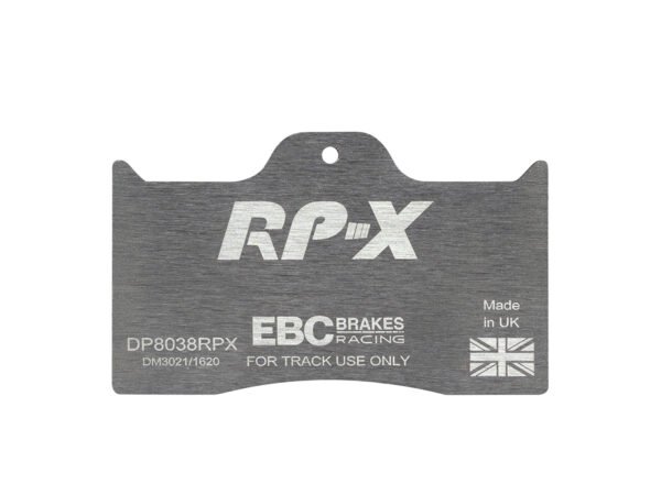 DP8038RPX - EBC RP-X Brake Pads; Front - Image 3