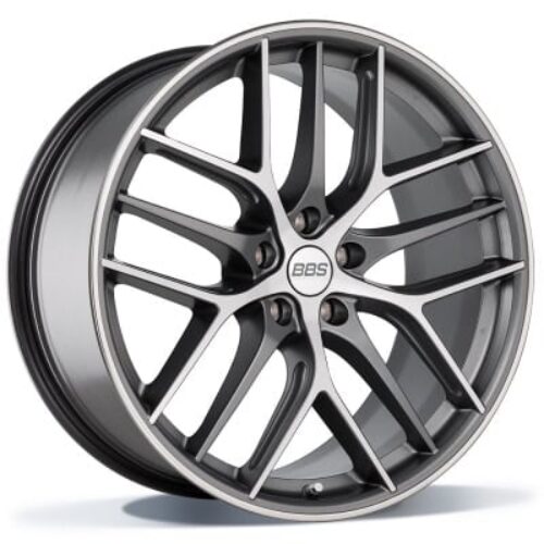 BBS CC-R graphite diamondcut 9X19 5×120 ET: 43 NB: 82