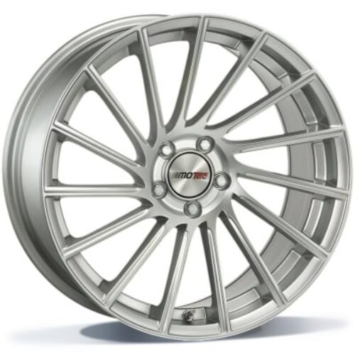 Motec Tornado high gloss silver 8.5X18 5×114.3 ET: 40 NB: 72.6 5F