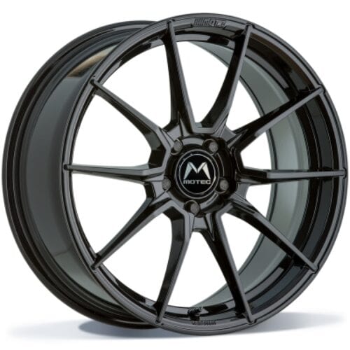 Motec Ultralight black painted 8X19 5×112 ET: 48 NB: 66.5 MB