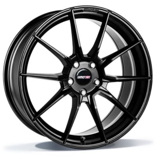 Motec Ultralight flat black 8X18 5×120 ET: 30 NB: 72.6 5G