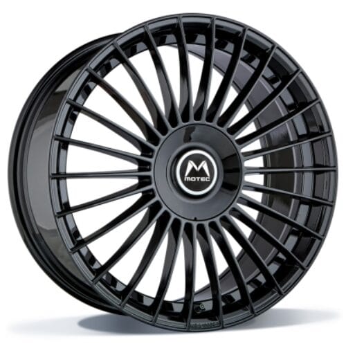 Motec Venom Black painted 8.5X19 5×112 ET: 43 NB: 72.6 10B