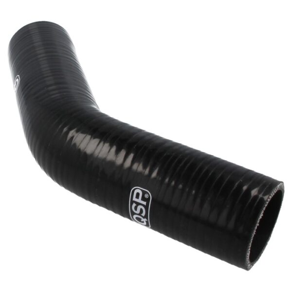 Silicone hose - 45° bend - 19 mm - Black
