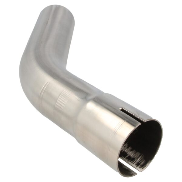 Stainless steel exhaust bend - 45° - 63.5 mm