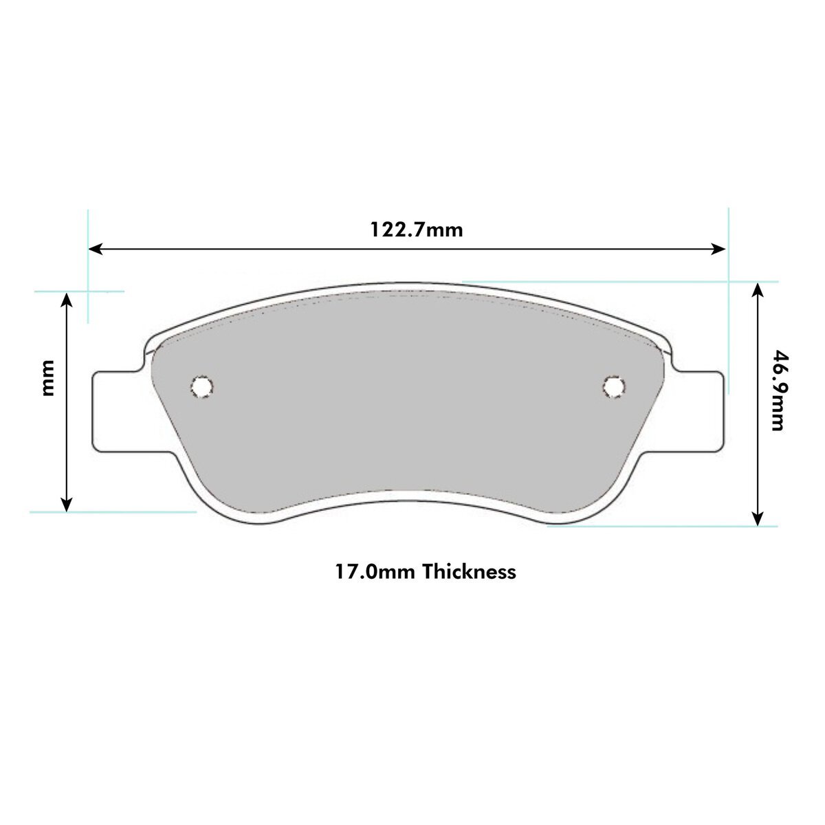 8419PR - PBS ProRace Brake Pads; Front - Image 2