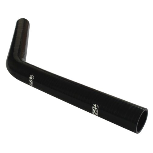 Silicone hose XL – 45° bend – 38 mm – Black
