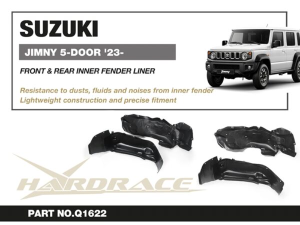 Front & Rear Inner Fender Liner Suzuki Jimny - Image 2