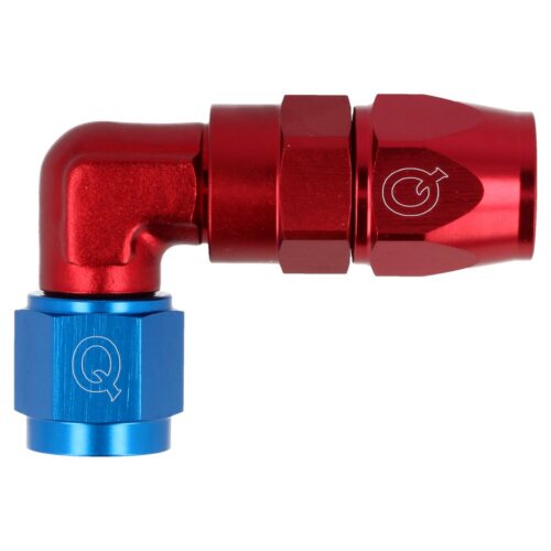 hose adapter PTFE 90° forged AN8