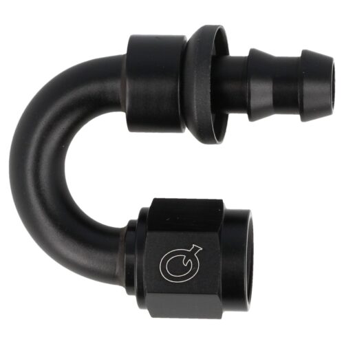 hose adapter push-on 180° AN6