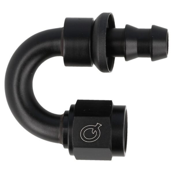 hose adapter push-on 180° AN6