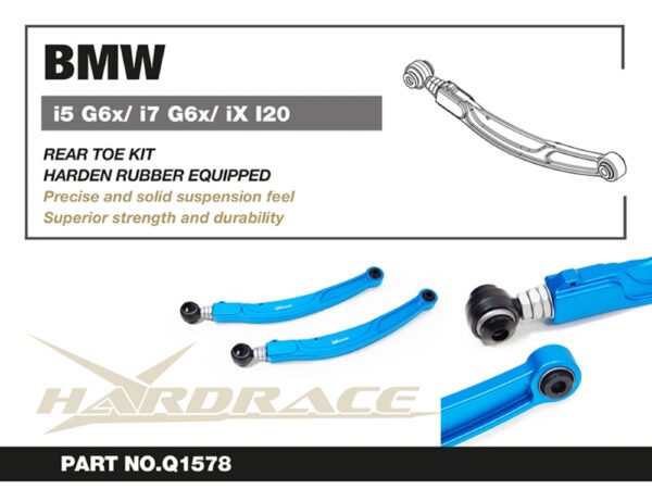 Rear Toe Kit BMW 5 Series, 7 Series, iX - Image 2