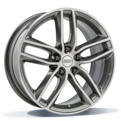 BBS SX platinum silver diamond-cut 8X18 5×120 ET: 45 NB: 82