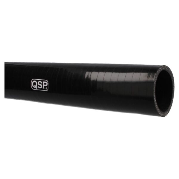 Silicone hose - 100 cm straight - 30 mm - Black