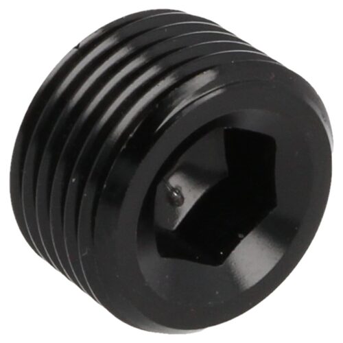 aluminum blind plug 1/4 NPT