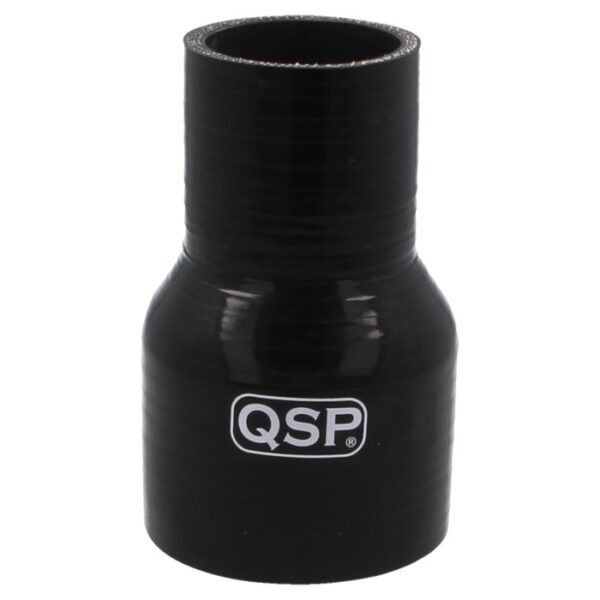 Silicone hose reducer - 76-63 mm - Black