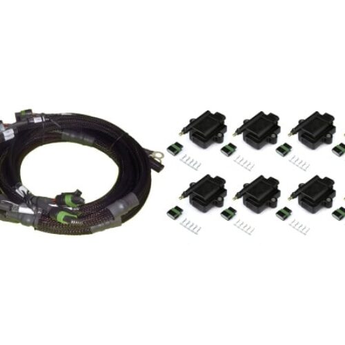 Haltech 8 channel Hi Output Ignition Coil & Harness Kit Ford