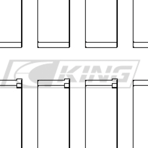 King Conrod Bearing Shell BMW S14B20, S14B23, S14B25