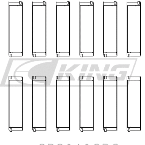 King Conrod Bearing Shell BMW N62/N63/S63B44 (-2011)