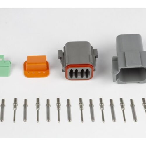 Haltech Plug & Pins Only Set DT-8 Conn (DT06-8S + DT04-8P) (