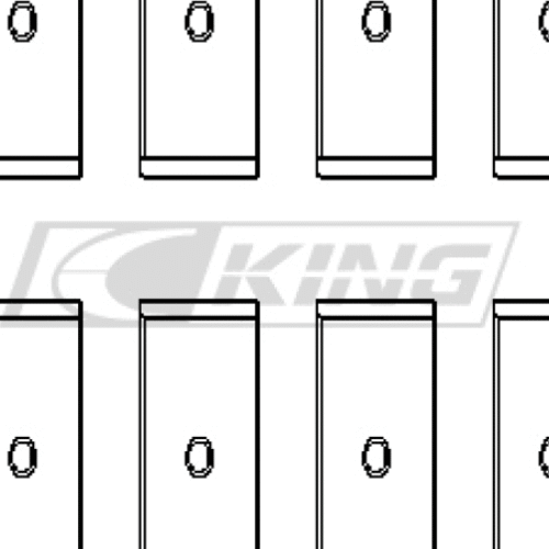 King Conrod Bearing Shell VAG 1.8/2.0L T EA113 (w/o notch)