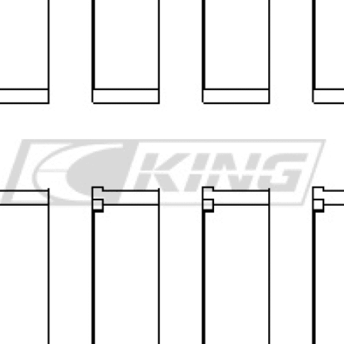 King Conrod Bearing Shell HONDA K-SERIES (EXCEPT A3)