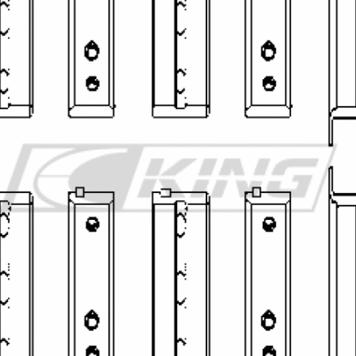 King Main Bearing Shell SUBARU EJ20/EJ22/EJ25(thrust in #5)