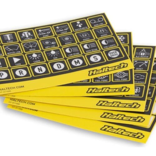 Haltech Keypad Label Set