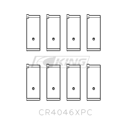 King Conrod Bearing Shell HONDA B20B4, B20Z2, D16, ZC, 16V