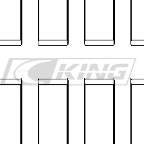 King Conrod Bearing Shell VAG 2.0L TFSI EA888